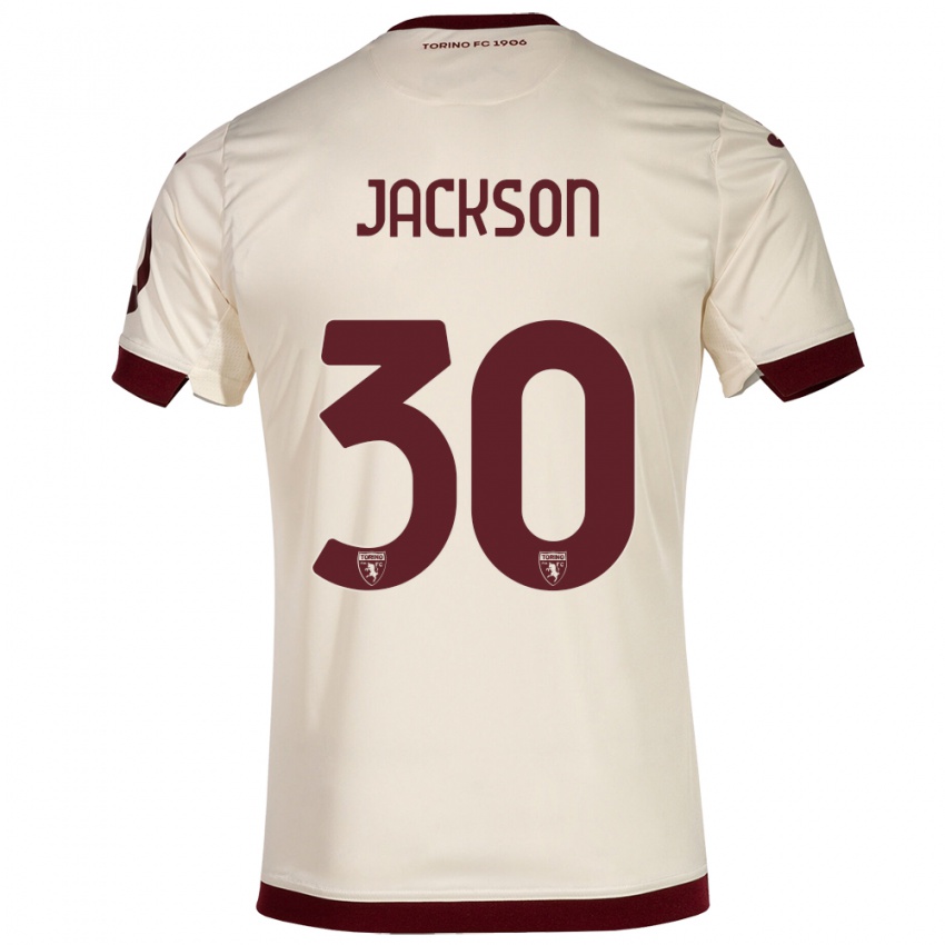 Herren Michael Jackson #30 Sekt Auswärtstrikot Trikot 2023/24 T-Shirt Schweiz