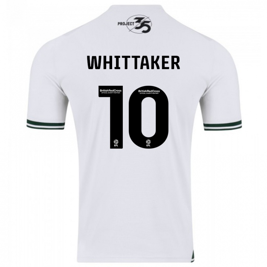 Herren Morgan Whittaker #10 Weiß Auswärtstrikot Trikot 2023/24 T-Shirt Schweiz