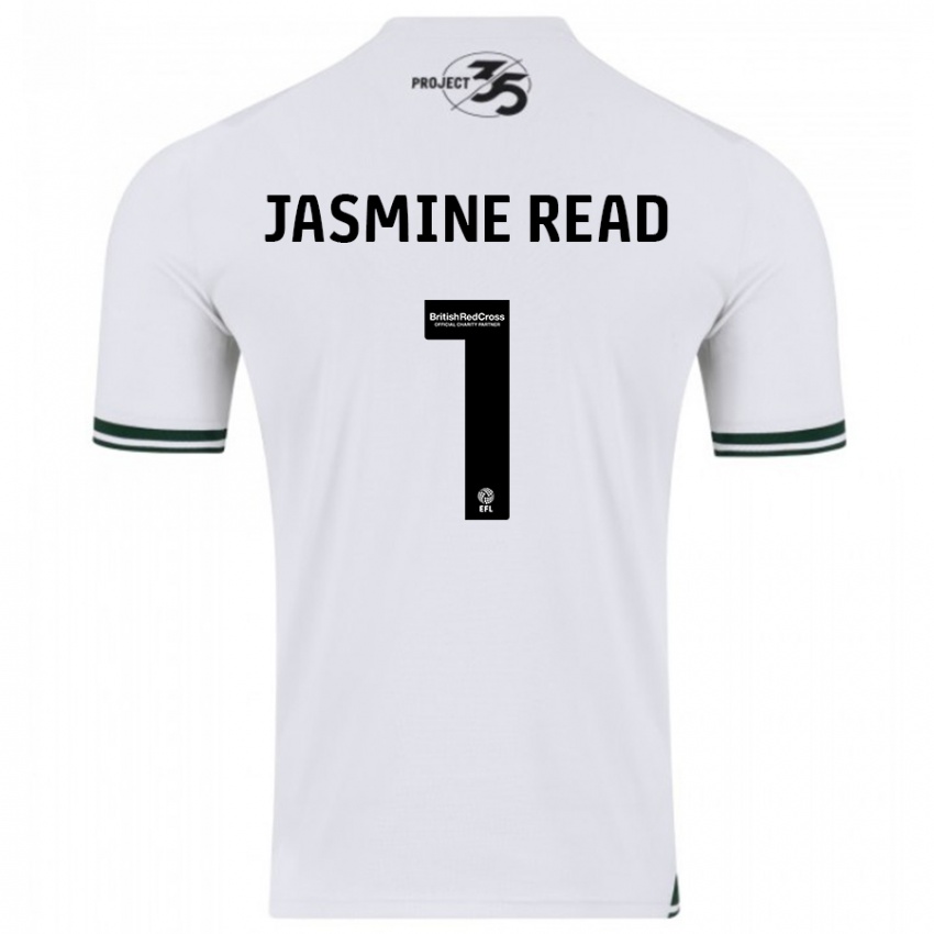 Herren Jasmine Read #1 Weiß Auswärtstrikot Trikot 2023/24 T-Shirt Schweiz