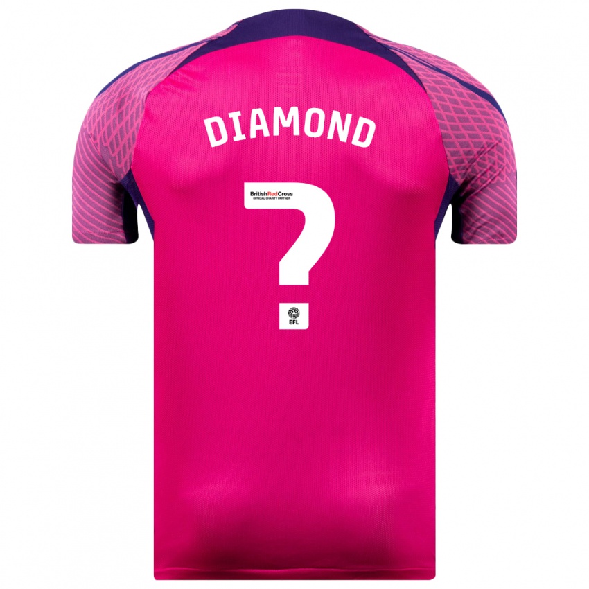 Herren Jack Diamond #0 Lila Auswärtstrikot Trikot 2023/24 T-Shirt Schweiz
