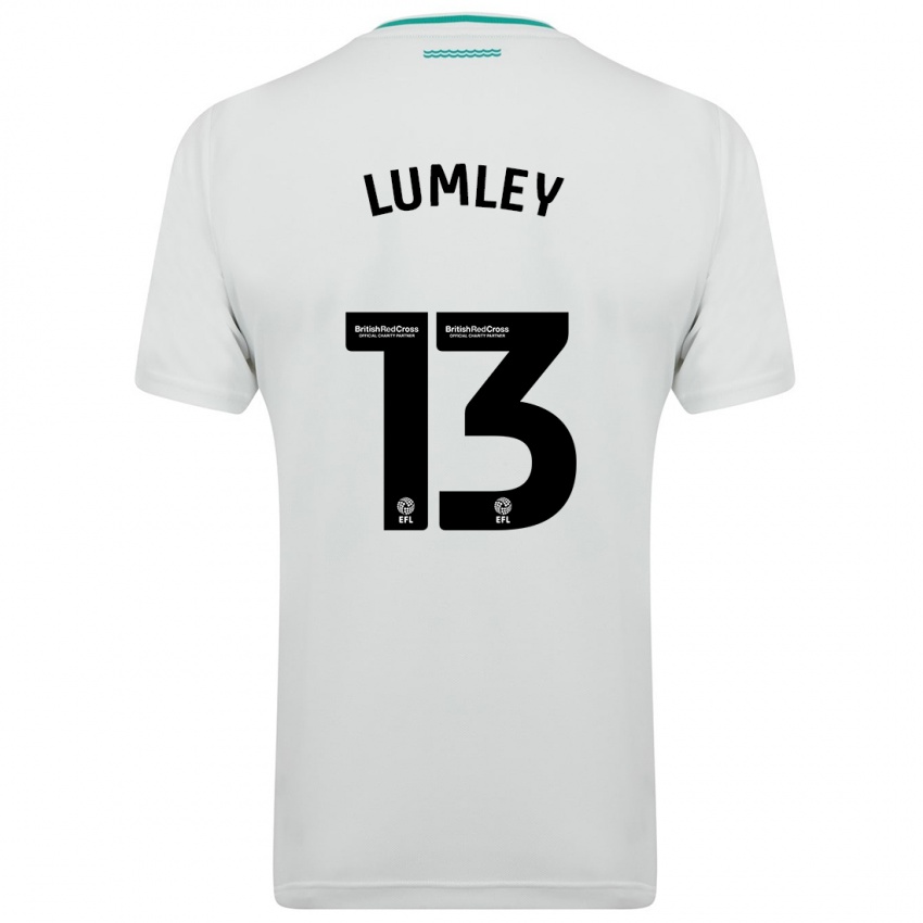 Herren Joe Lumley #13 Weiß Auswärtstrikot Trikot 2023/24 T-Shirt Schweiz