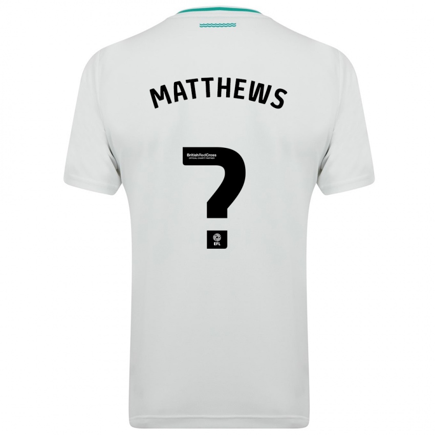 Herren Abdulhalim Okonola-Matthews #0 Weiß Auswärtstrikot Trikot 2023/24 T-Shirt Schweiz