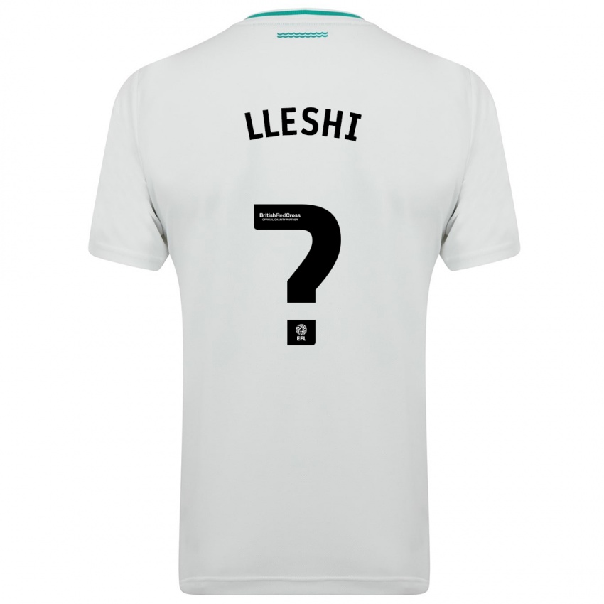 Herren Henri Lleshi #0 Weiß Auswärtstrikot Trikot 2023/24 T-Shirt Schweiz