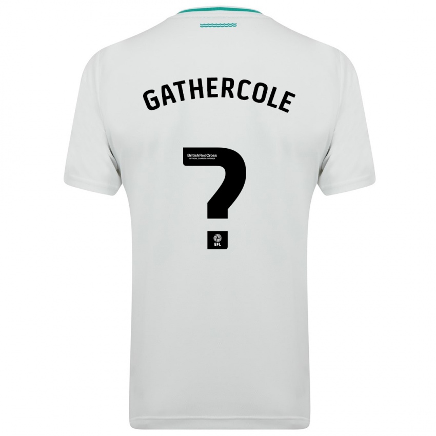 Herren Harry Gathercole #0 Weiß Auswärtstrikot Trikot 2023/24 T-Shirt Schweiz