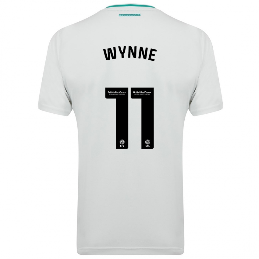 Herren Megan Wynne #11 Weiß Auswärtstrikot Trikot 2023/24 T-Shirt Schweiz