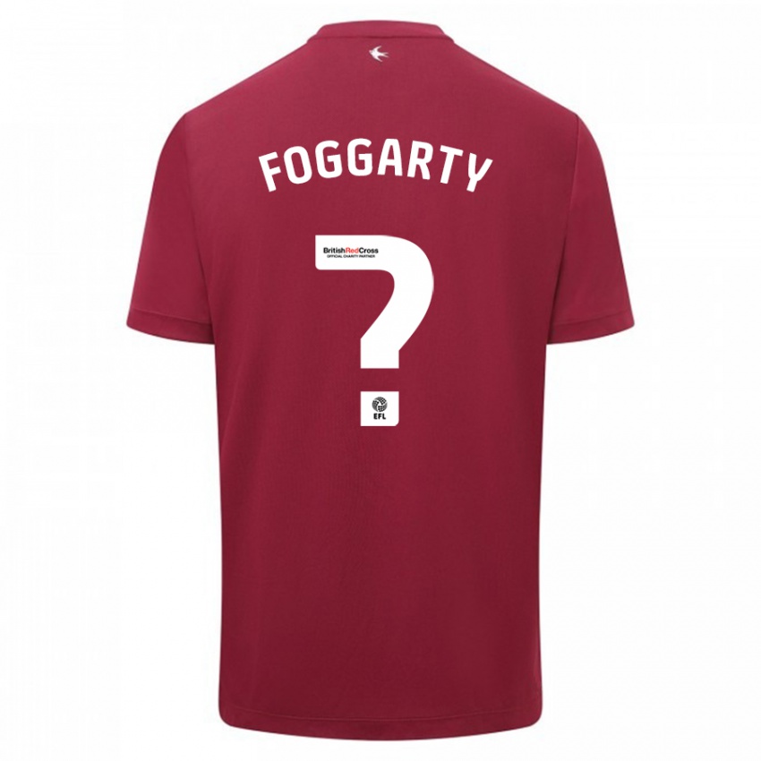 Herren Corey Foggarty #0 Rot Auswärtstrikot Trikot 2023/24 T-Shirt Schweiz