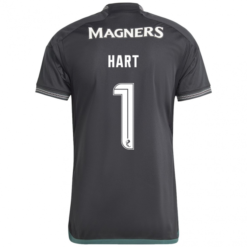 Herren Joe Hart #1 Schwarz Auswärtstrikot Trikot 2023/24 T-Shirt Schweiz