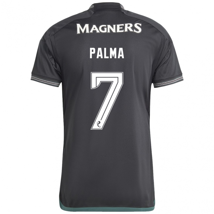 Herren Luis Palma #7 Schwarz Auswärtstrikot Trikot 2023/24 T-Shirt Schweiz