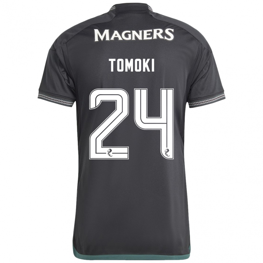 Herren Tomoki Iwata #24 Schwarz Auswärtstrikot Trikot 2023/24 T-Shirt Schweiz