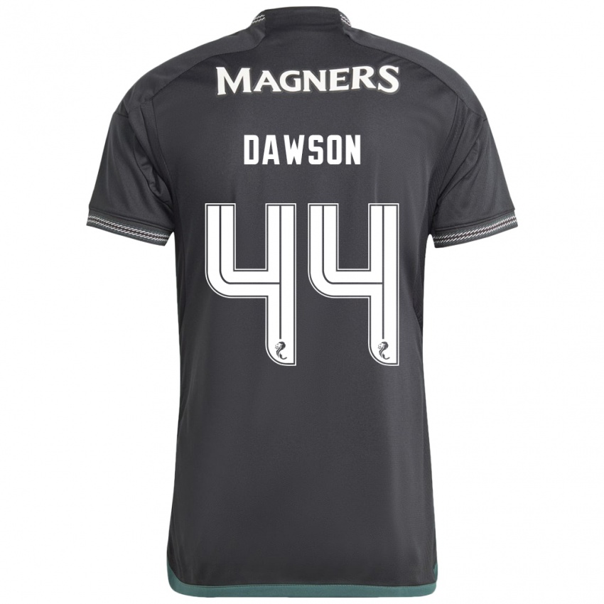Herren Joey Dawson #44 Schwarz Auswärtstrikot Trikot 2023/24 T-Shirt Schweiz