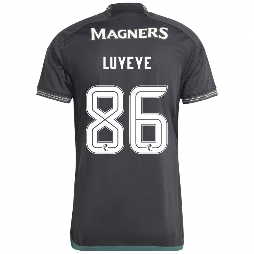 Herren Benny-Jackson Luyeye #86 Schwarz Auswärtstrikot Trikot 2023/24 T-Shirt Schweiz