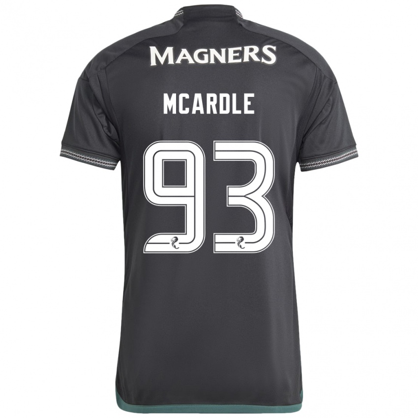 Herren Sean Mcardle #93 Schwarz Auswärtstrikot Trikot 2023/24 T-Shirt Schweiz