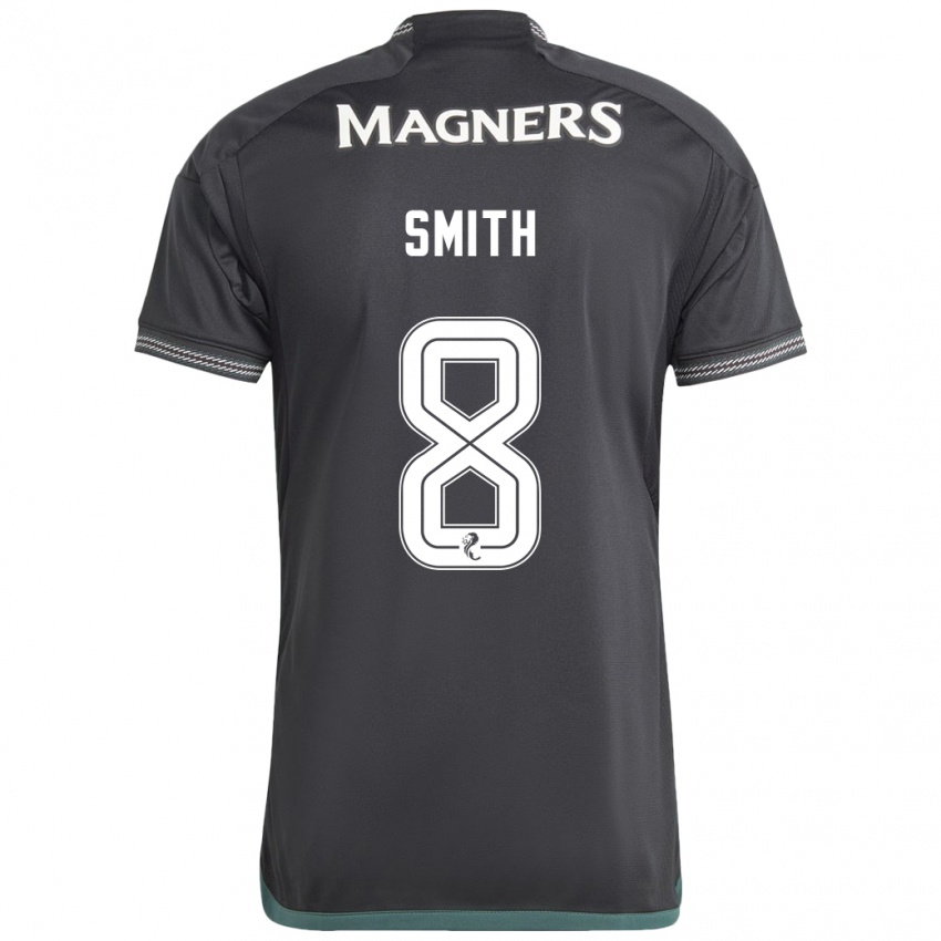 Herren Jenny Smith #8 Schwarz Auswärtstrikot Trikot 2023/24 T-Shirt Schweiz