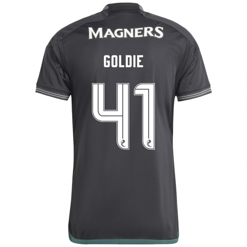 Herren Clare Goldie #41 Schwarz Auswärtstrikot Trikot 2023/24 T-Shirt Schweiz