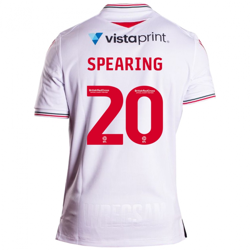 Herren Natasha Spearing #20 Weiß Auswärtstrikot Trikot 2023/24 T-Shirt Schweiz