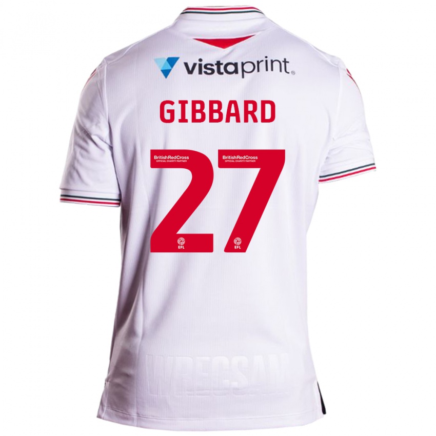 Herren Mari Gibbard #27 Weiß Auswärtstrikot Trikot 2023/24 T-Shirt Schweiz