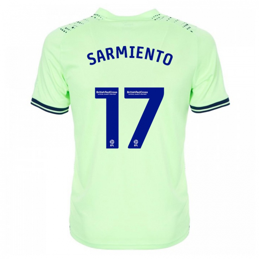 Herren Jeremy Sarmiento #17 Marine Auswärtstrikot Trikot 2023/24 T-Shirt Schweiz