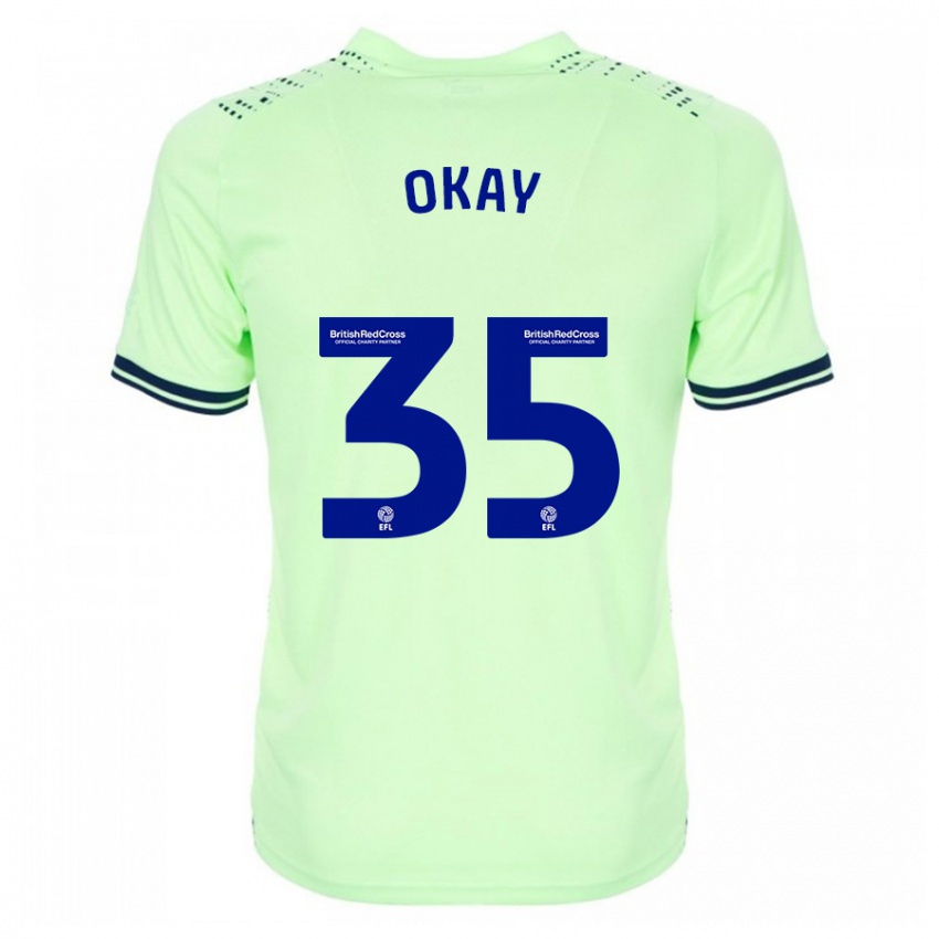 Herren Okay Yokuslu #35 Marine Auswärtstrikot Trikot 2023/24 T-Shirt Schweiz