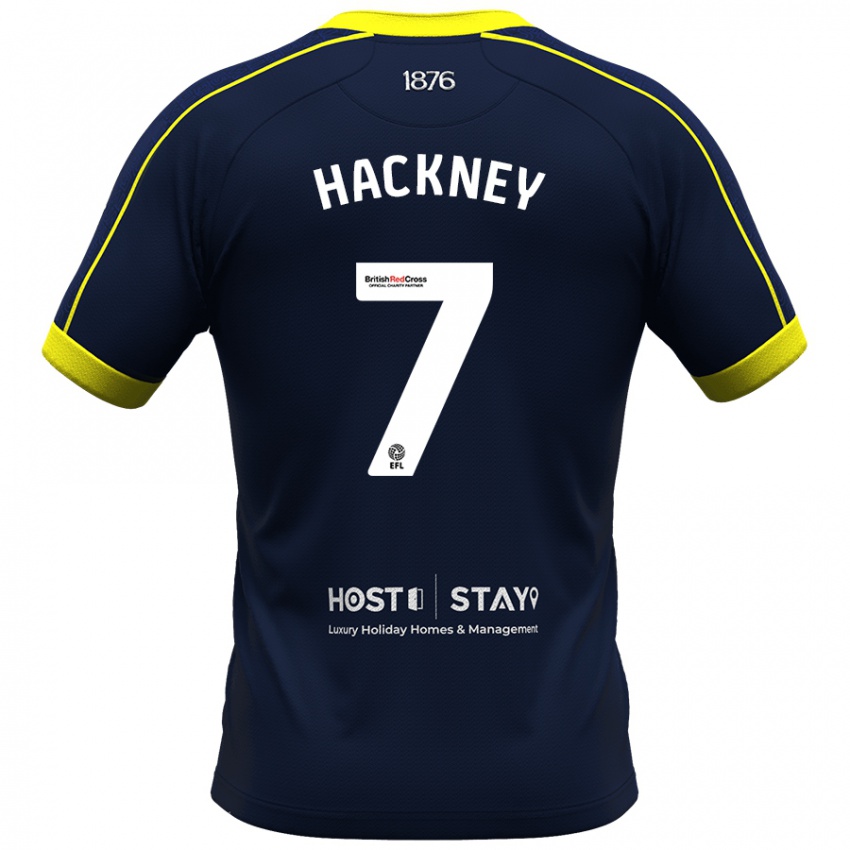 Herren Hayden Hackney #7 Marine Auswärtstrikot Trikot 2023/24 T-Shirt Schweiz