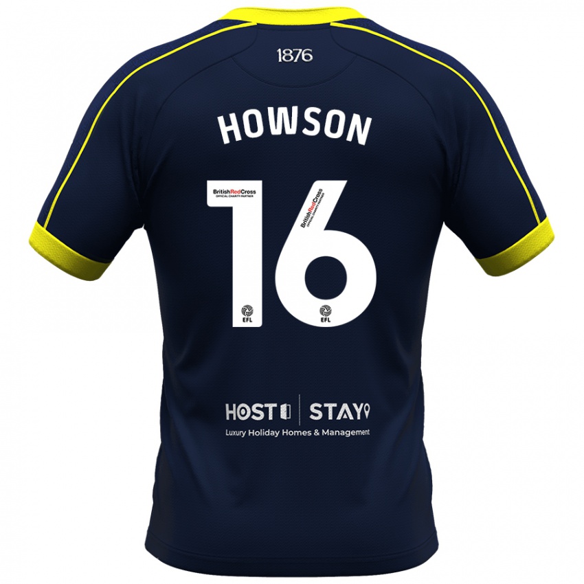 Herren Jonathan Howson #16 Marine Auswärtstrikot Trikot 2023/24 T-Shirt Schweiz