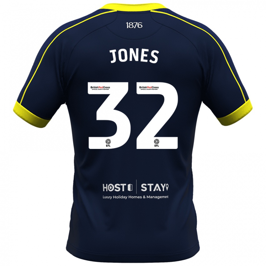 Herren Jamie Jones #32 Marine Auswärtstrikot Trikot 2023/24 T-Shirt Schweiz