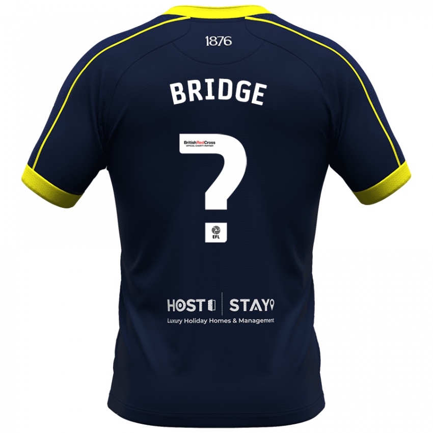 Herren Aj Bridge #0 Marine Auswärtstrikot Trikot 2023/24 T-Shirt Schweiz