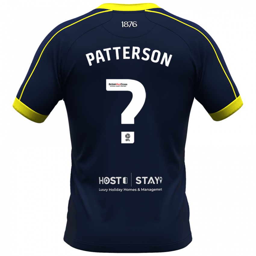 Herren Jack Patterson #2 Marine Auswärtstrikot Trikot 2023/24 T-Shirt Schweiz