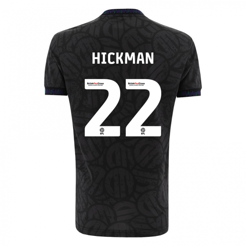 Herren Taylor Gardner-Hickman #22 Schwarz Auswärtstrikot Trikot 2023/24 T-Shirt Schweiz
