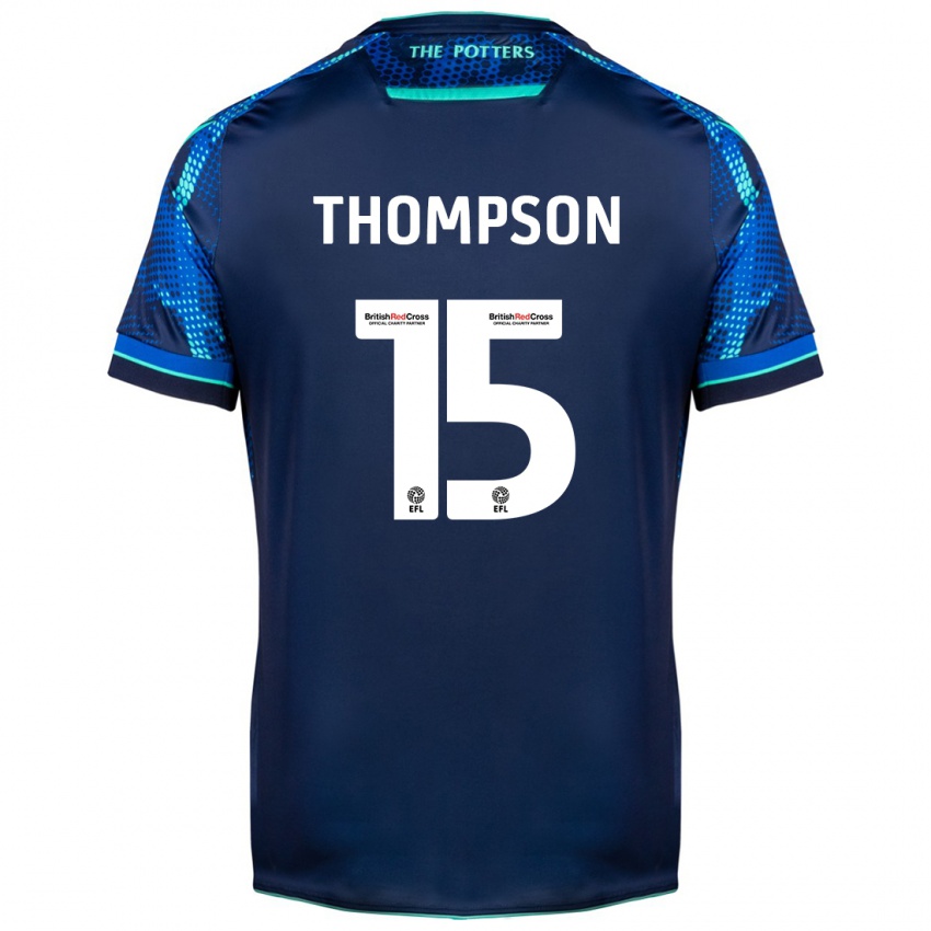 Herren Jordan Thompson #15 Marine Auswärtstrikot Trikot 2023/24 T-Shirt Schweiz