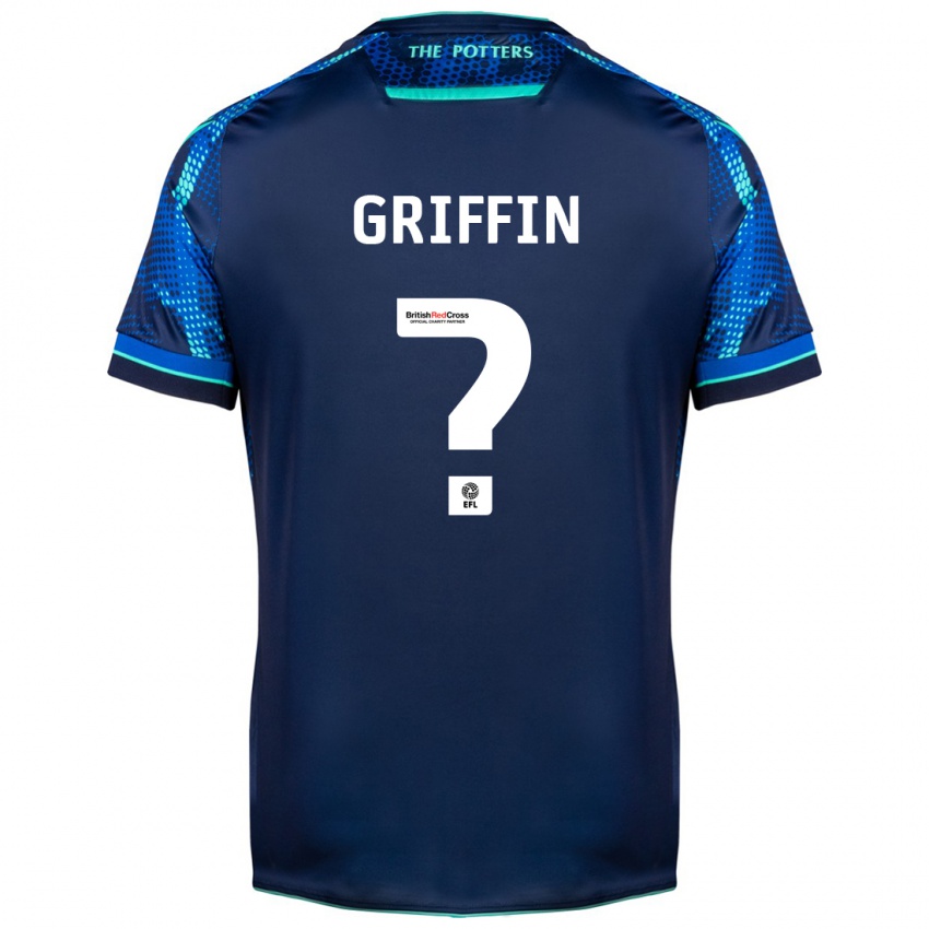 Herren Jake Griffin #0 Marine Auswärtstrikot Trikot 2023/24 T-Shirt Schweiz