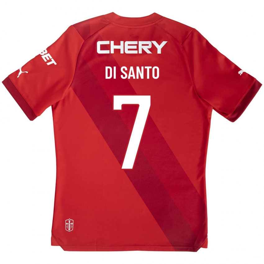 Herren Franco Di Santo #7 Rot Auswärtstrikot Trikot 2023/24 T-Shirt Schweiz