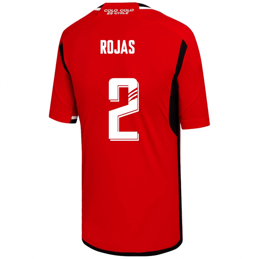 Herren Jeyson Rojas #2 Rot Auswärtstrikot Trikot 2023/24 T-Shirt Schweiz