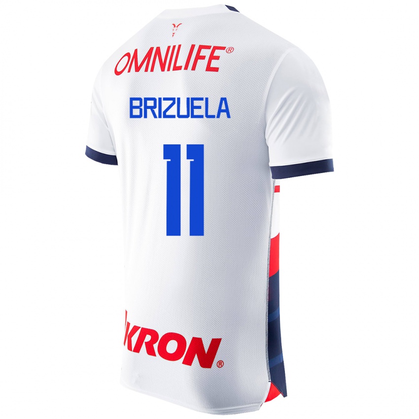 Herren Isaác Brizuela #11 Weiß Auswärtstrikot Trikot 2023/24 T-Shirt Schweiz