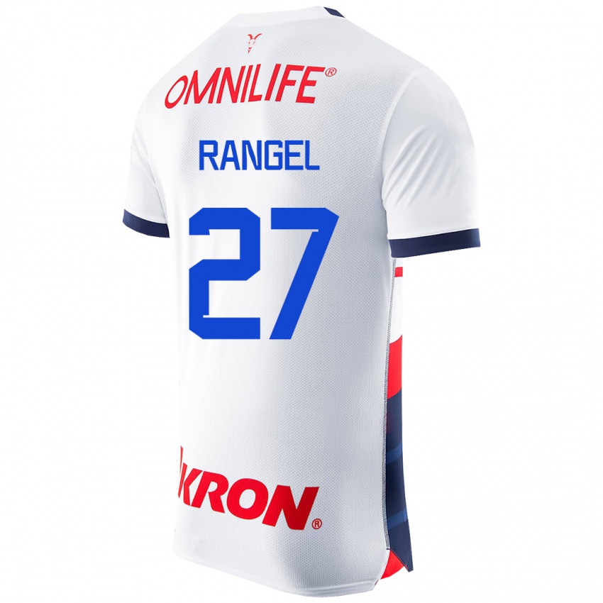 Herren José Rangel #27 Weiß Auswärtstrikot Trikot 2023/24 T-Shirt Schweiz