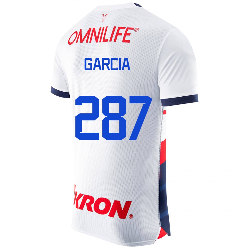 Herren Gael García #287 Weiß Auswärtstrikot Trikot 2023/24 T-Shirt Schweiz
