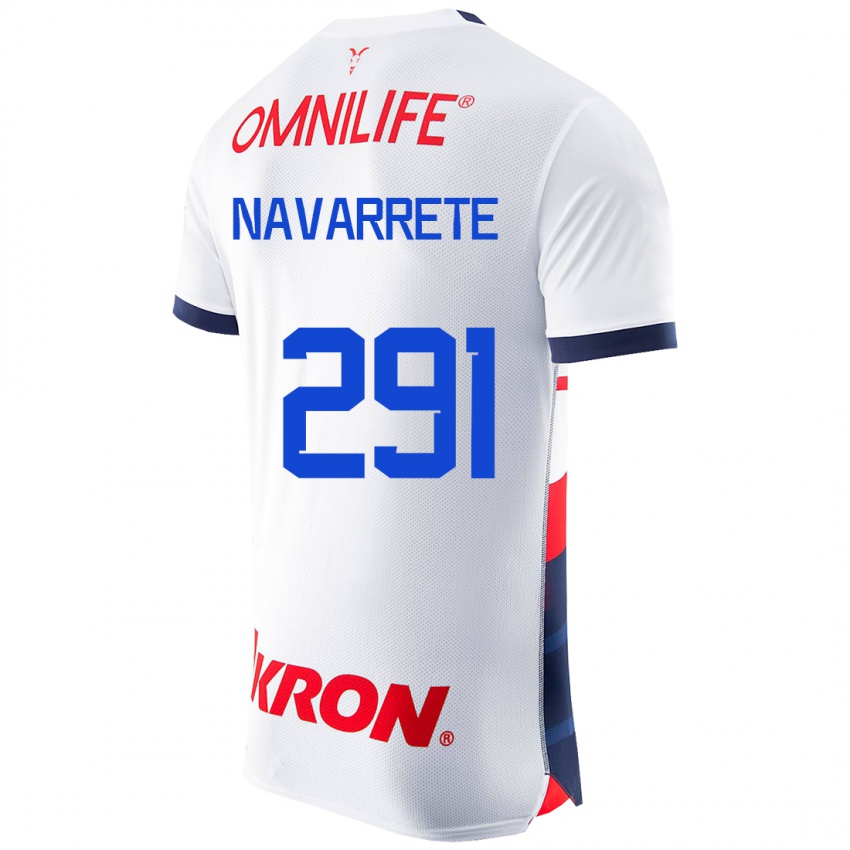 Herren Cristo Navarrete #291 Weiß Auswärtstrikot Trikot 2023/24 T-Shirt Schweiz