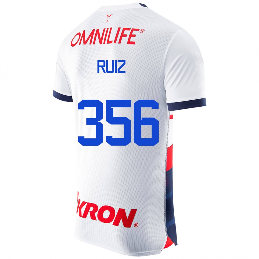 Herren Dilan Ruiz #356 Weiß Auswärtstrikot Trikot 2023/24 T-Shirt Schweiz