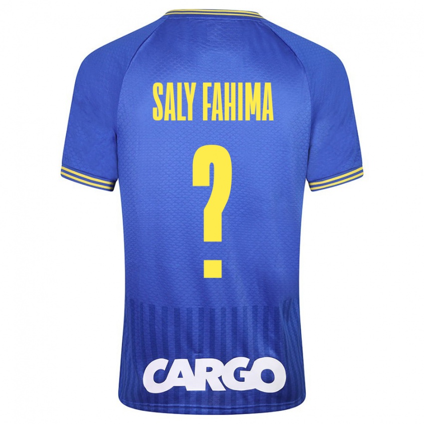 Herren Israel Saly Fahima #0 Blau Auswärtstrikot Trikot 2023/24 T-Shirt Schweiz