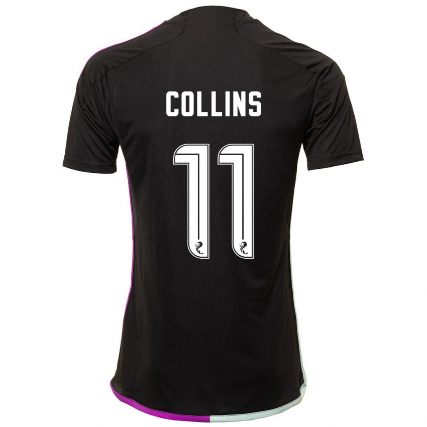 Herren Bailley Collins #11 Schwarz Auswärtstrikot Trikot 2023/24 T-Shirt Schweiz