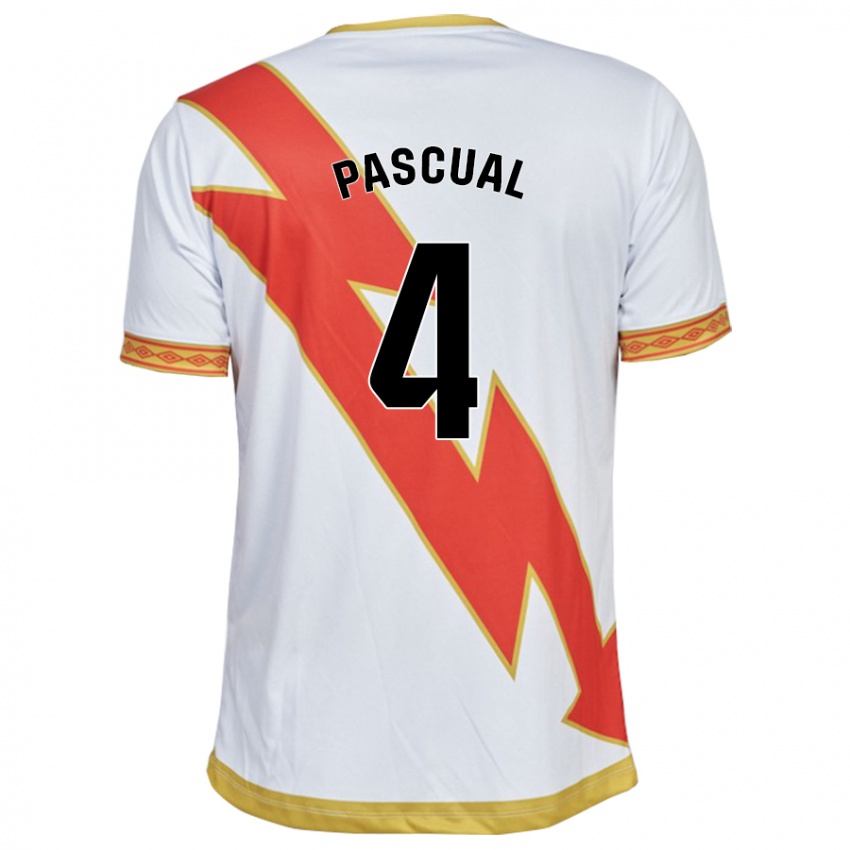 Damen Martin Pascual #4 Weiß Heimtrikot Trikot 2023/24 T-Shirt Schweiz