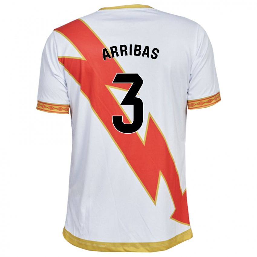 Damen Sergio Arribas #3 Weiß Heimtrikot Trikot 2023/24 T-Shirt Schweiz