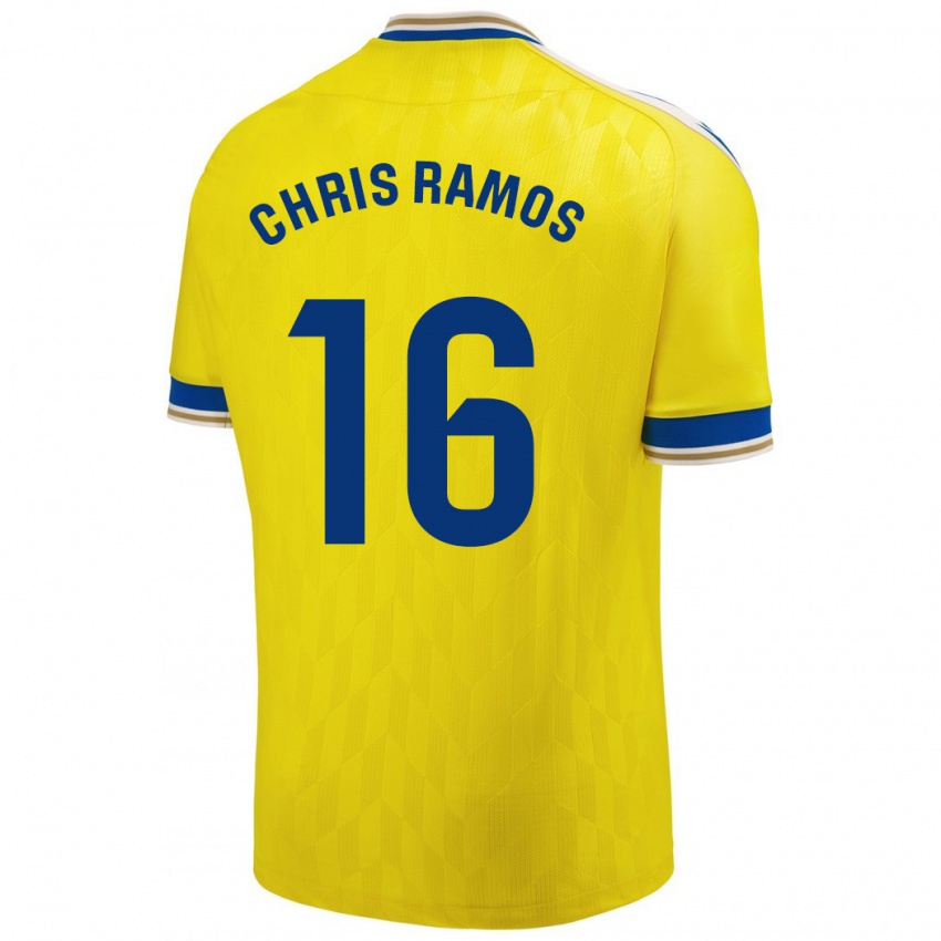 Damen Chris Ramos #16 Gelb Heimtrikot Trikot 2023/24 T-Shirt Schweiz