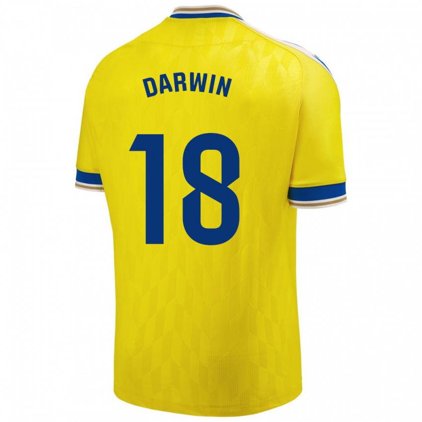 Damen Darwin Machís #18 Gelb Heimtrikot Trikot 2023/24 T-Shirt Schweiz