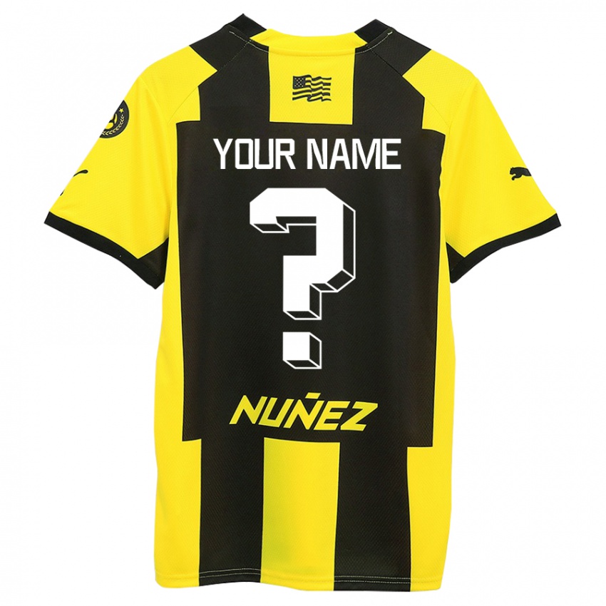 Damen Ihren Namen #0 Gelb Schwarz Heimtrikot Trikot 2023/24 T-Shirt Schweiz