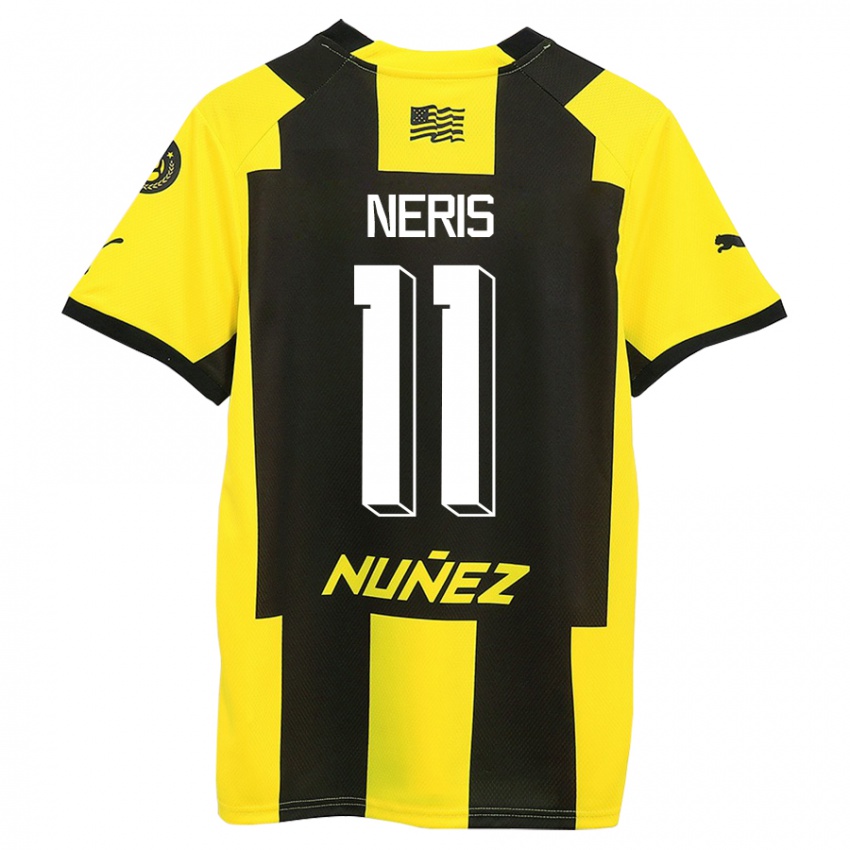 Damen José Neris #11 Gelb Schwarz Heimtrikot Trikot 2023/24 T-Shirt Schweiz