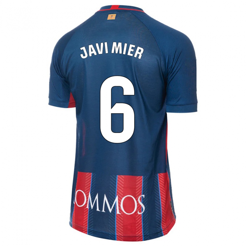 Damen Javi Mier #6 Marine Heimtrikot Trikot 2023/24 T-Shirt Schweiz