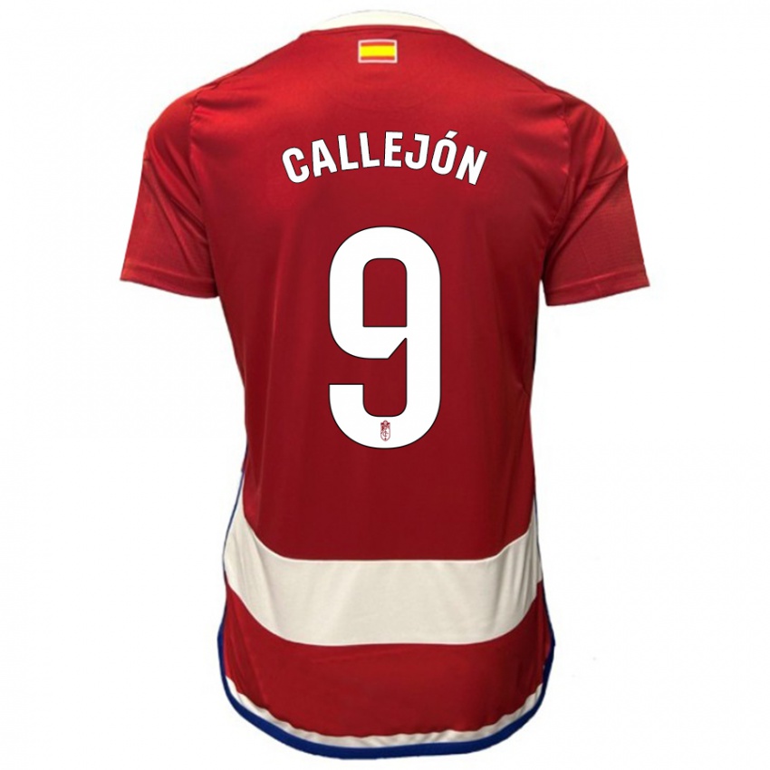 Damen Jose Callejon #9 Rot Heimtrikot Trikot 2023/24 T-Shirt Schweiz