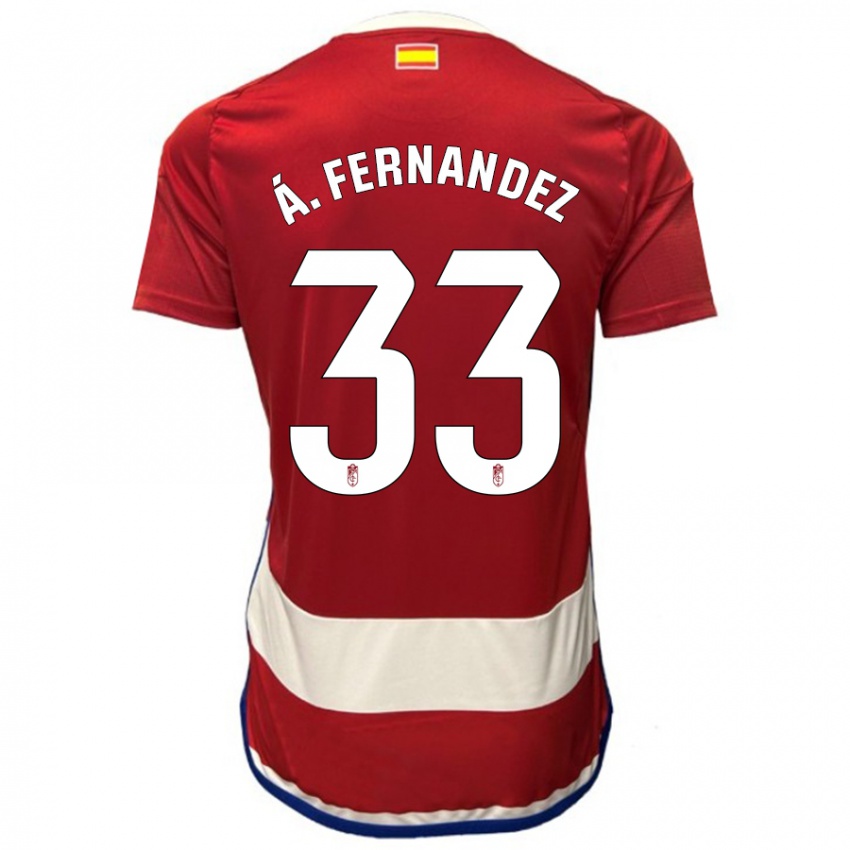 Damen Álvaro Fernández #33 Rot Heimtrikot Trikot 2023/24 T-Shirt Schweiz