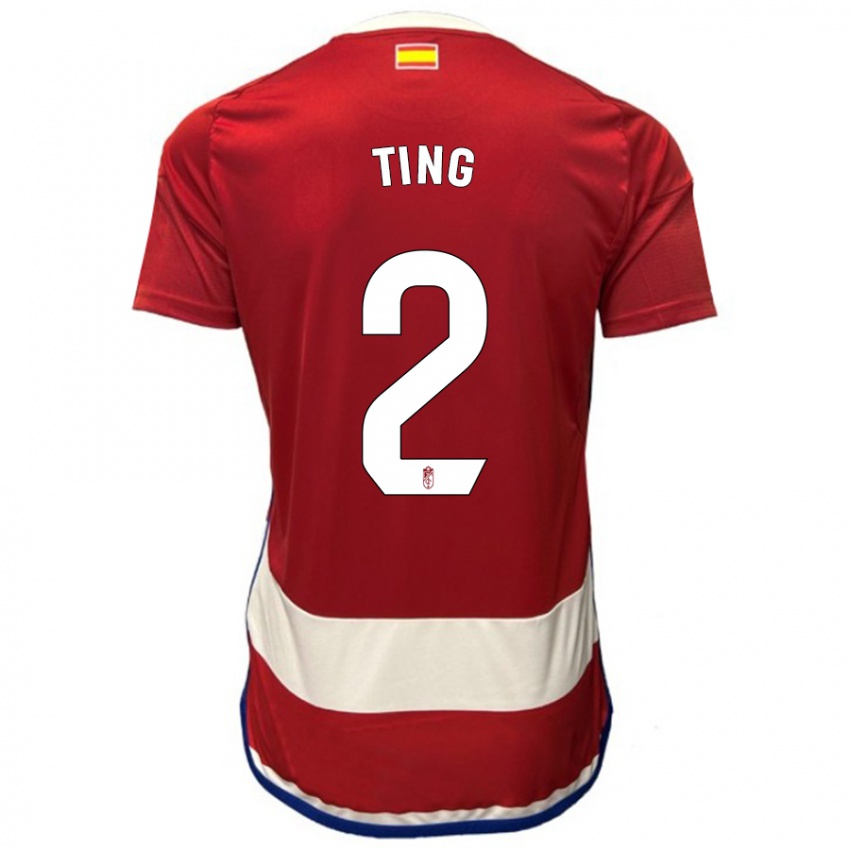 Damen Xie Ting #2 Rot Heimtrikot Trikot 2023/24 T-Shirt Schweiz