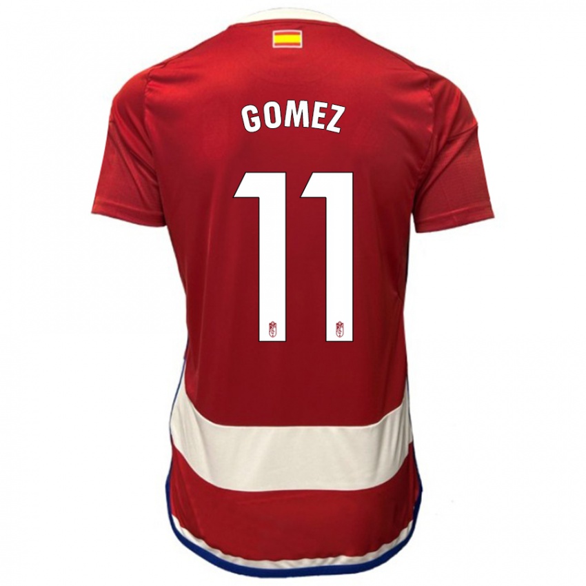 Damen Andrea Gómez #11 Rot Heimtrikot Trikot 2023/24 T-Shirt Schweiz